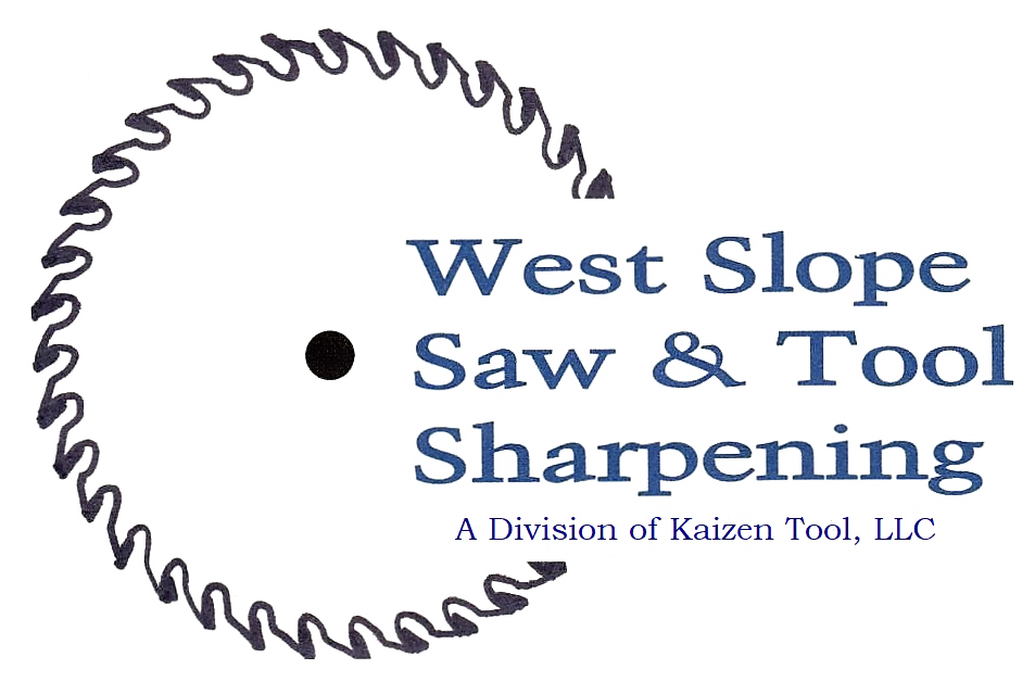 West Slope Saw & Tool Sharpening Logo